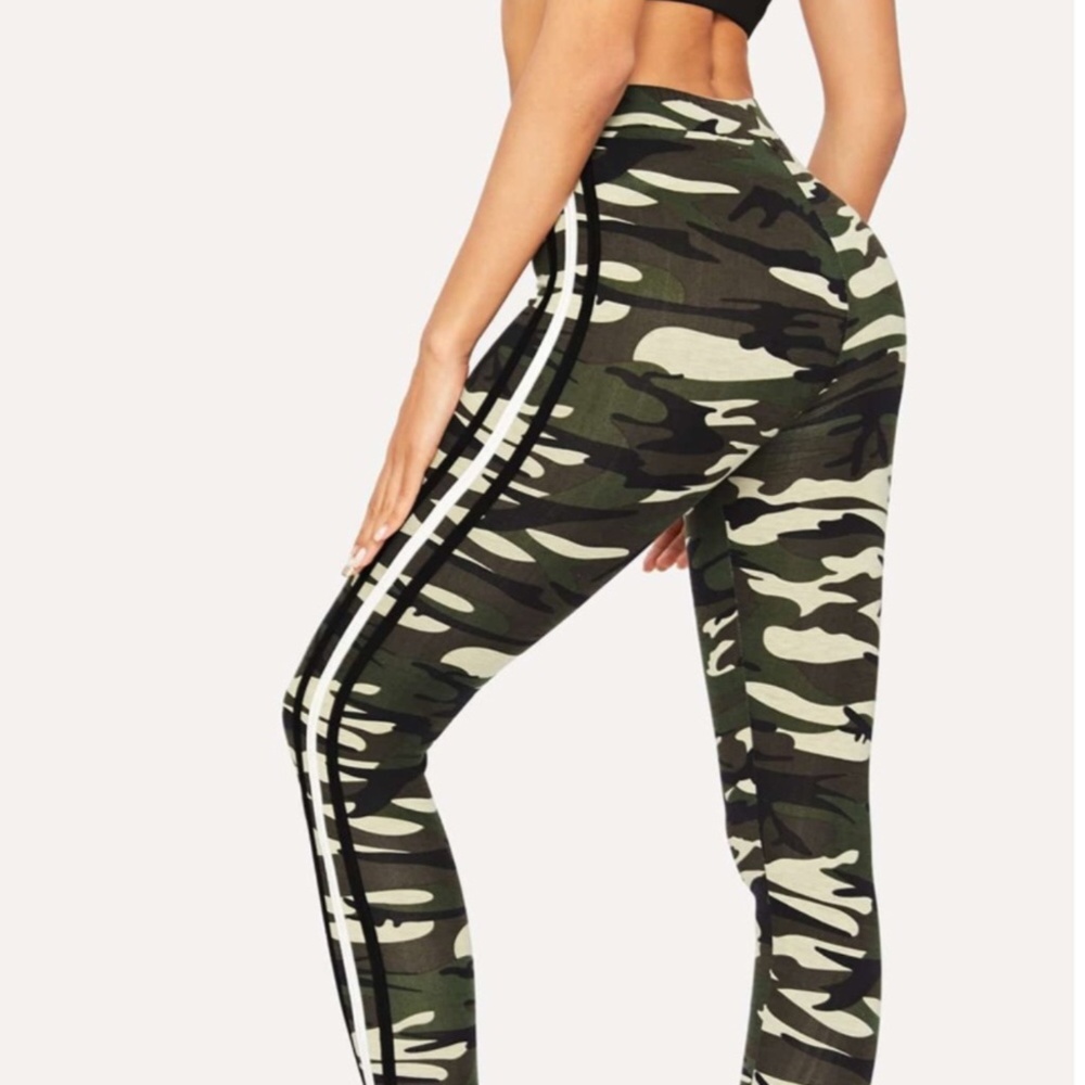 Sliming High Waist Camo Leggings